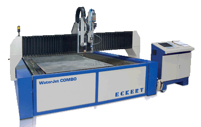 Waterjet + plazma kombo